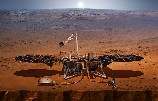 Первое «марсотрясение» зафиксировано на Марсе