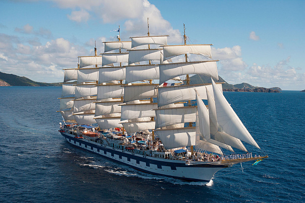 Royal Clipper – десятимачтовое четырехзвездочное круизное парусное судно