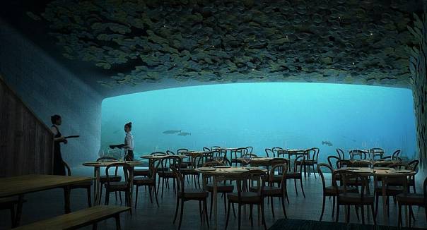 В Европе откроется ресторан под водой