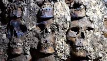 В Мексике нашли жуткую «башню» из черепов ацтекских жертв 