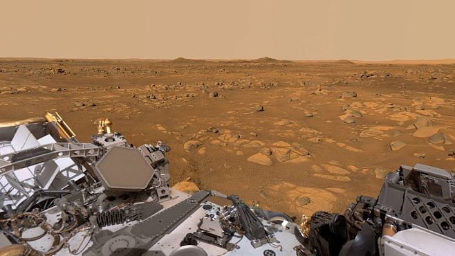 Опубликована панорама Марса, запечатлённая марсоходом Perseverance
