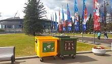 В Петербурге поставили контейнеры для раздельного сбора на время ЧМ