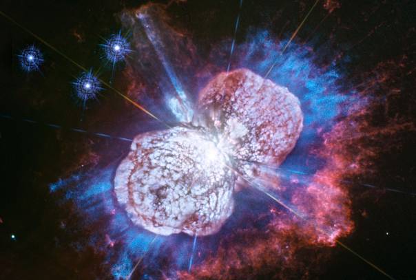 В NASA визуализировали взорвавшуюся звезду и её окружение