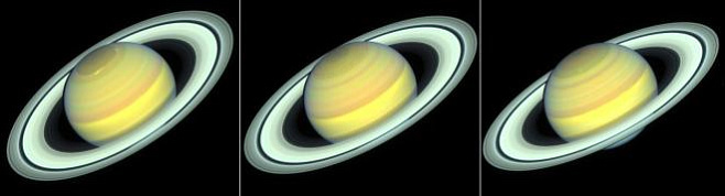 Хаббл помог астрономам отследить смену времён года на Сатурне
