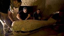 В Египте нашли 13 нетронутых гробов, которым 2500 лет 